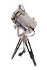 29" Silver Tripod With Metal Novelty Shade