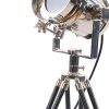 29" Silver Tripod With Metal Novelty Shade