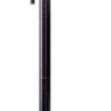 61" Bronze Metal Floor Lamp With Beige Fabric Shade
