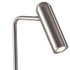 17" Silver Desk Lamp with USB and Wireless Charging