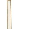 Minimalist Ambient Glow Led Floor Lamp With Dimmer In Antique Brass And Black Marble