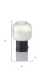 Mod Pod Black Glass Table Lamp