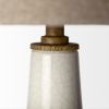29" Brown Lamp Base LED With Brown Shade