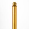 26" Gold Lamp Base LED With Gold Shade