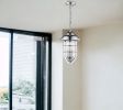 Dylan 3-Light Chrome Hanging Lantern