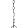 Minimalist Silver Metal Pendant Hanging Light