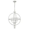 Callie 4-Light Country White Pendant