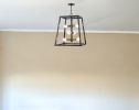 Tiberton 6-Light Oil-Rubbed Bronze Foyer Pendant With Antique Brass Sockets