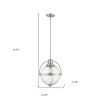 Kassian 1-Light Satin Nickel Pendant