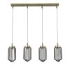 Reece 4-Light Aged Brass Island Pendant