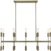 Perret 20-Light Aged Brass Island Pendant
