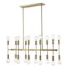 Perret 20-Light Aged Brass Island Pendant