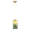 Monet 1-Light Brass Pendant