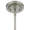 Amoret 3-Light Antique Silver Convertible Pendant