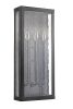 Charleston 3-Light Oil-Rubbed Bronze Shadowbox Wall Light (Large)