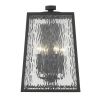 Hirche 4-Light Matte Black Wall Light