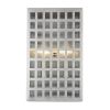 Letzel 2-Light Satin Nickel ADA Wall Sconce