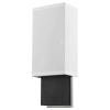Rectangular Wall Sconce with Linen Fabric Shade