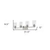 Orella 4-Light Satin Nickel Vanity