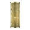 Basetti 1-Light Gold Sconce