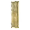 Basetti 1-Light Gold Sconce