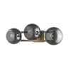 Lunette 3-Light Aged Brass Sconce