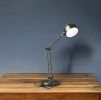 Shiny Satin Brass LED Adjustable Desk Lamp