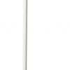 73" White LED Torchiere Floor Lamp With White