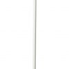 73" White LED Torchiere Floor Lamp With White
