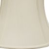 Cream Monay Shantung Silk Oval Lamp Shade
