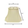 Ivory Shantung Silk Lamp Shade