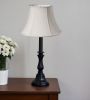 White Shantung Silk Bell Lamp Shade
