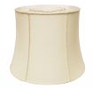 Ivory Shantung Silk Drum Lamp Shade