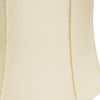 Ivory Shantung Silk Drum Lamp Shade