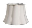 Cream Shantung Silk Novelty Lamp Shade