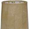 5" Parchment Set of 6 Spine Mouton Lampshades
