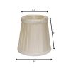 Slate Gray Silk Empire Lamp Shade