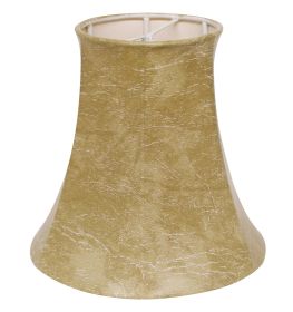 6" Parchment Set of 6 Slanted Faux Chandelier Lampshades