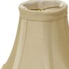 Light Yellow Dupioni Silk Bell Lamp Shade