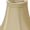 Light Yellow Dupioni Silk Bell Lamp Shade