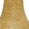 Brown Faux Leather Empire Lamp Shade