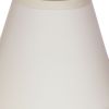White Parchment Empire Lamp Shade
