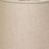 18" Dark Wheat Rounded Empire Slanted Linen Lampshape