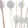 62" Yellow 16 LED Novelty Floor Lamp With White