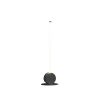 23" White Metal Leaning Stick LED Table Lamp