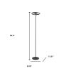 69" Color Changing LED Rotating Head Floor Lamp