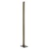 61" Brown Led Traditional Shaped Floor Lamp