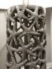 Set of Two 30" Silver Coastal Starfish Table Lamps With Beige Drum Shades