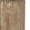 Set of Two 30" Gold USB Table Lamps With White Drum Shades