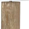 Set of Two 30" Gold USB Table Lamps With White Drum Shades
